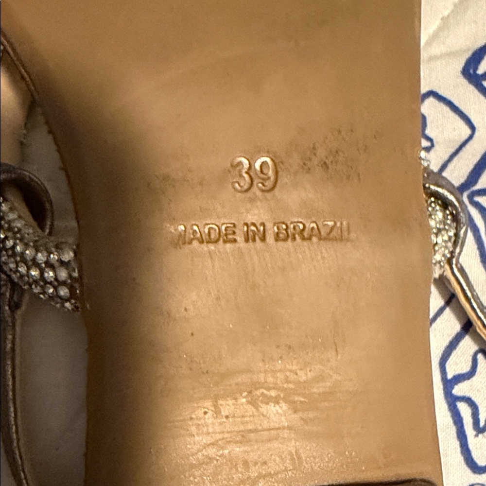 Regina Rios Brazilian Rhinestone Sandals - Picture 6 of 7